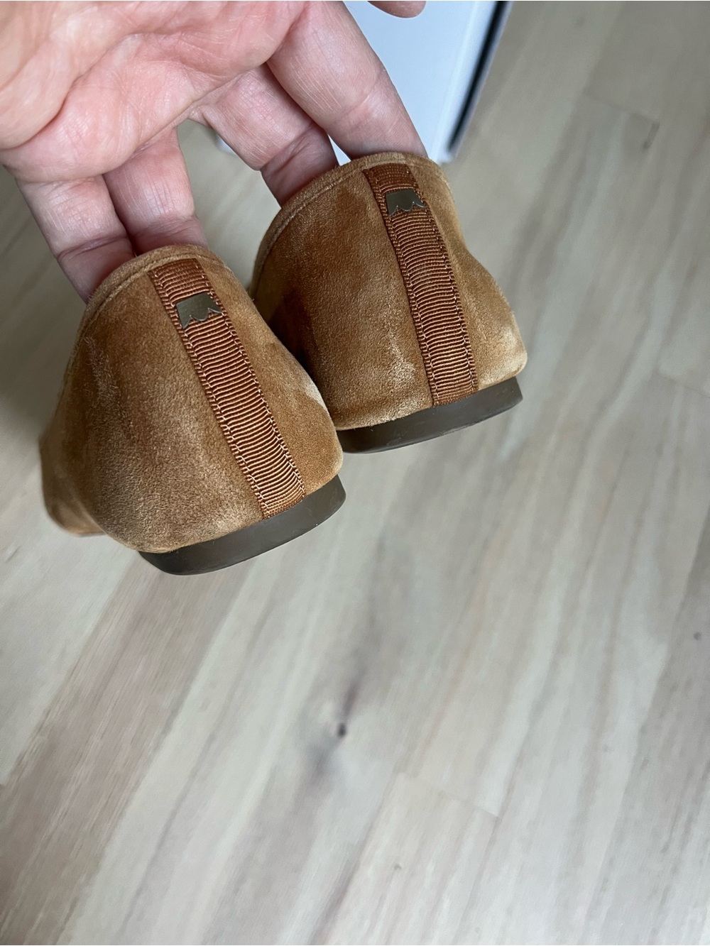 BIRDIES Suede Vesper Loafers-Flats - Picture 7 of 9